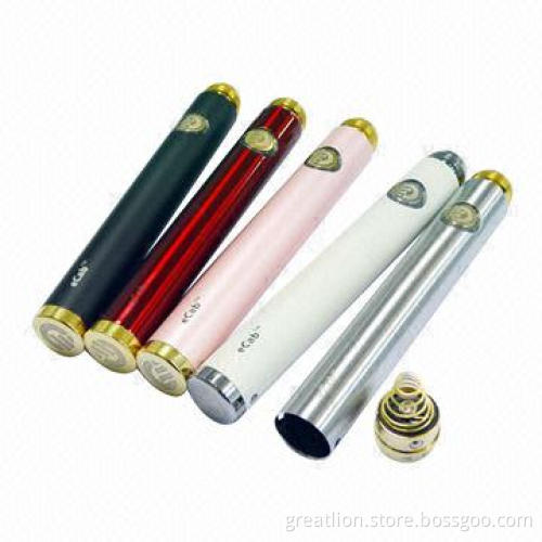 2013 reliable electronic cigarette, manufacturer eCab battery mini rechargeable battery
